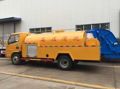 东风多利卡5方高压清洗车配件 管道疏通车