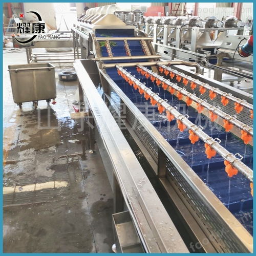 净菜加工无损清洗风干流水线 果蔬清洗设备