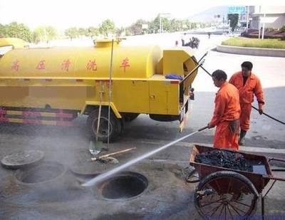 逍林高压清洗污水管道费用