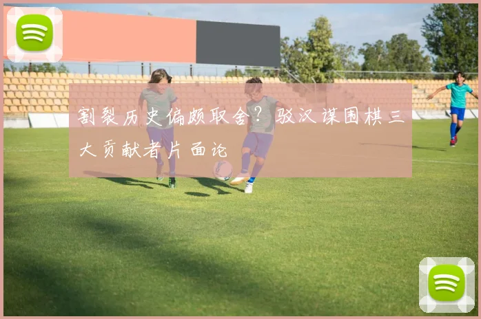 割裂历史偏颇取舍?驳汉谋围棋三大贡献者片面论